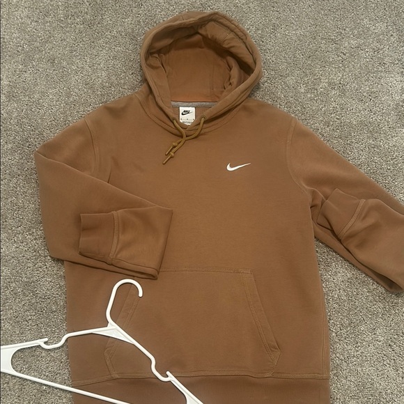 Nike Men's Brown Hoodie size M very good condition - Picture 2 of 3